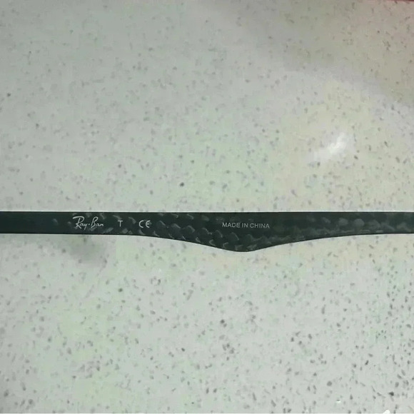 Ray-Ban Frames RB 8413 2503 Black/Exposed Carbon Fiber Half Rim 54 18 145 - Picture 6 of 6